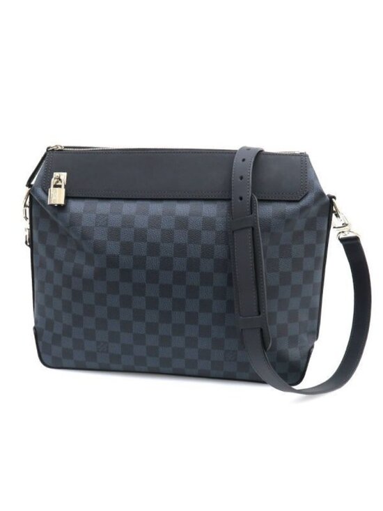 Pre-Owned Damier Cobalt Greenwich Messenger QJBFSF5YBB00A Louis Vuitton Damier Cobalt Messenger Greenwich